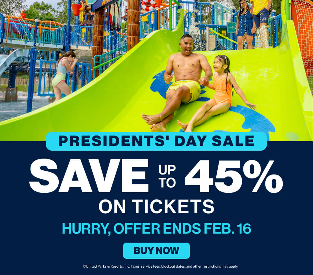 Save up to 45% on Tickets