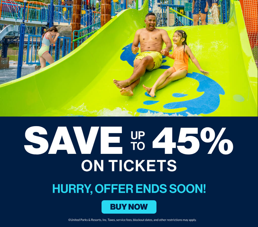 Save up to 45% on Tickets