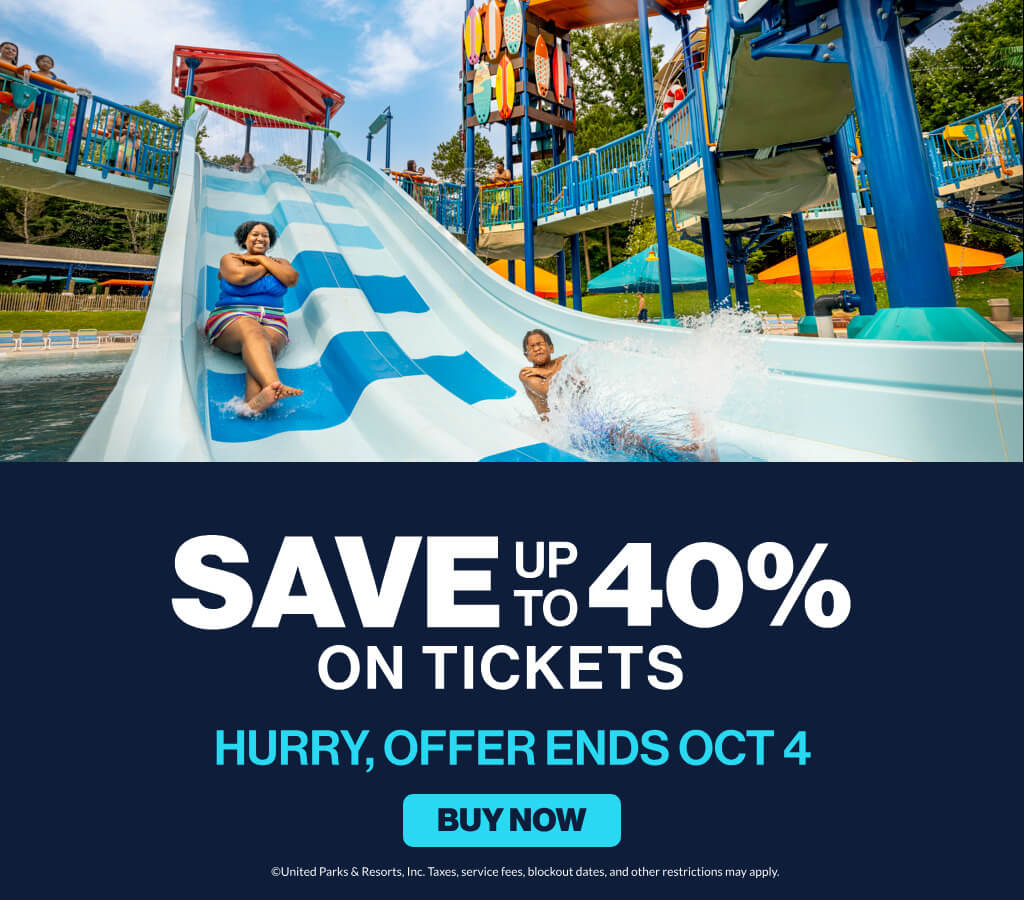 Save up to 40% on Tickets