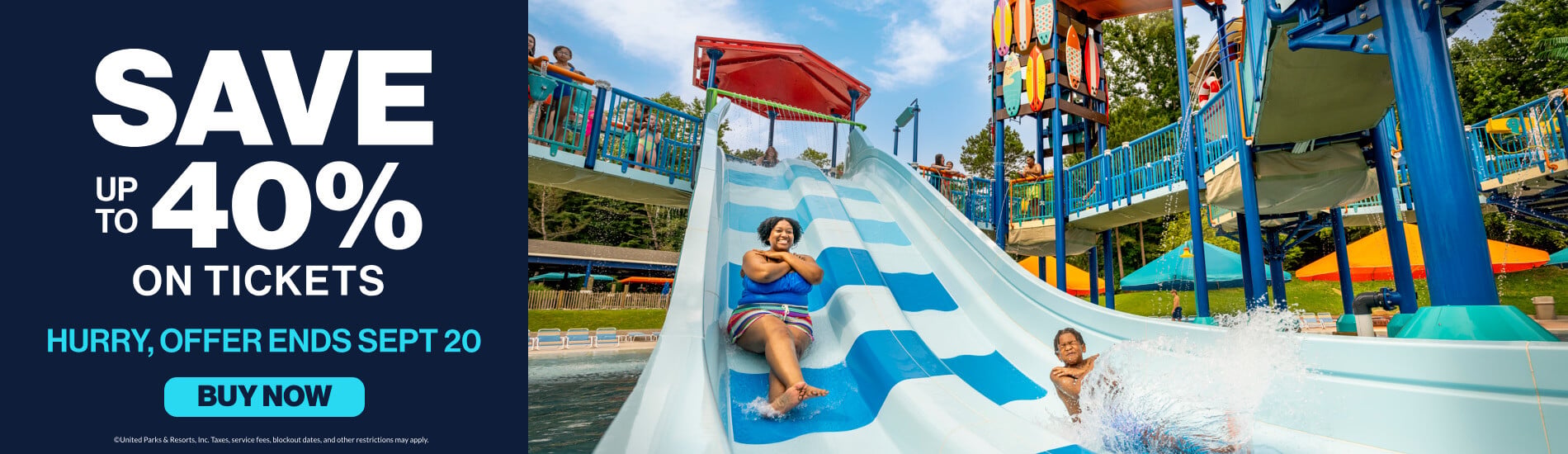 Save up to 40% on Tickets