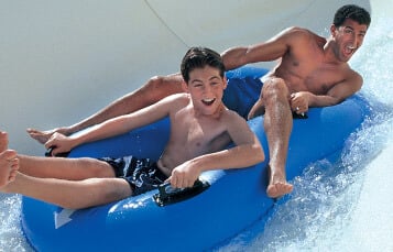 Wild Thang - thrilling flume ride at Water Country USA